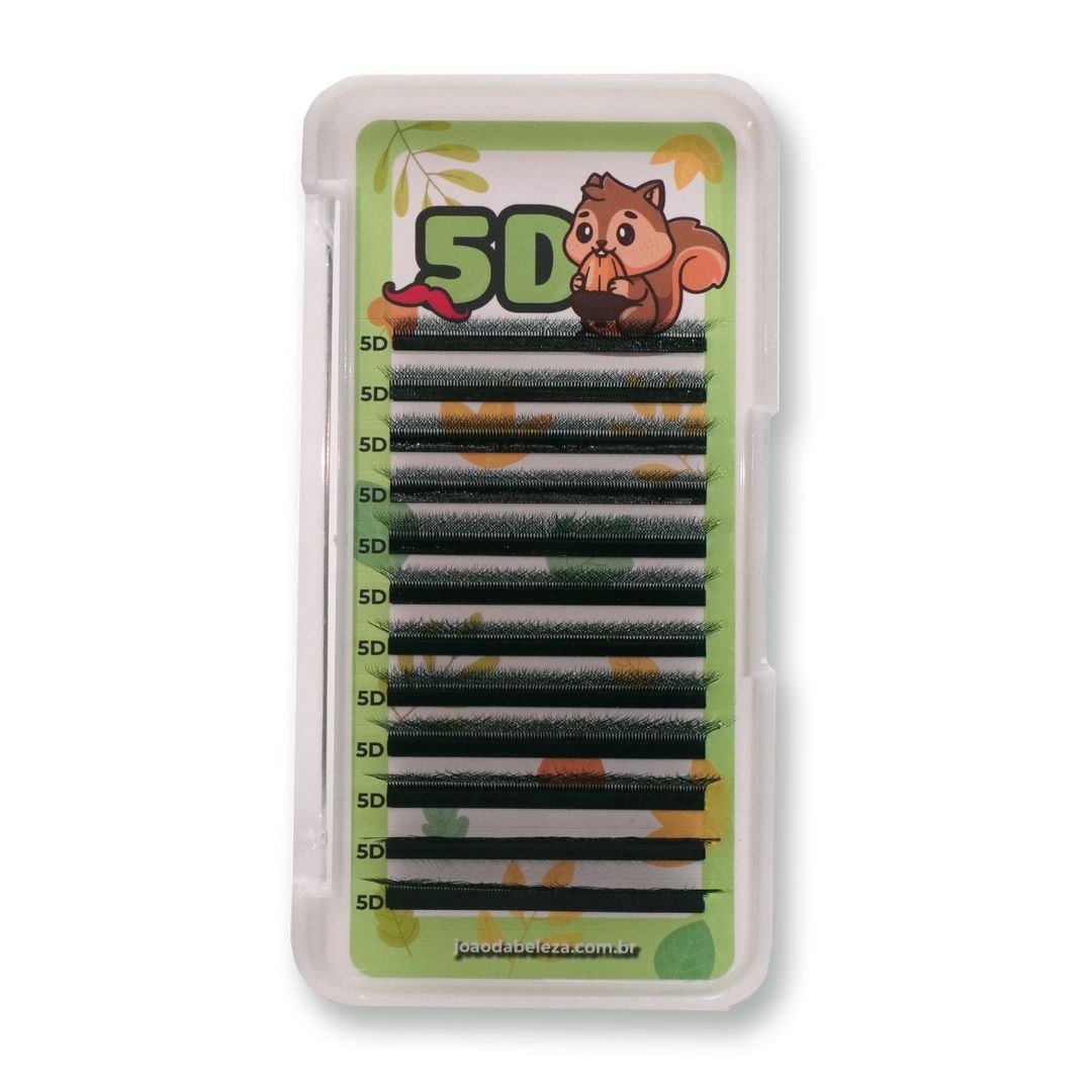 Cílios João da Beleza W 5D Curvatura M Mix