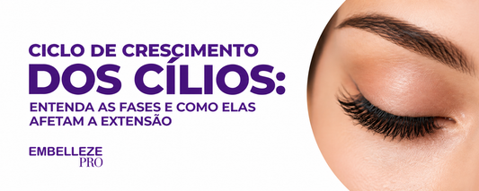 Ciclo de crescimento dos cílios: entenda as fases e como elas afetam a extensão