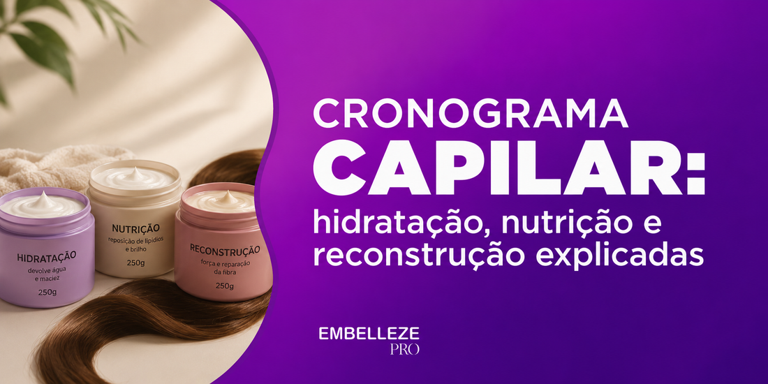 Cronograma capilar: hidratação, nutrição e reconstrução explicadas