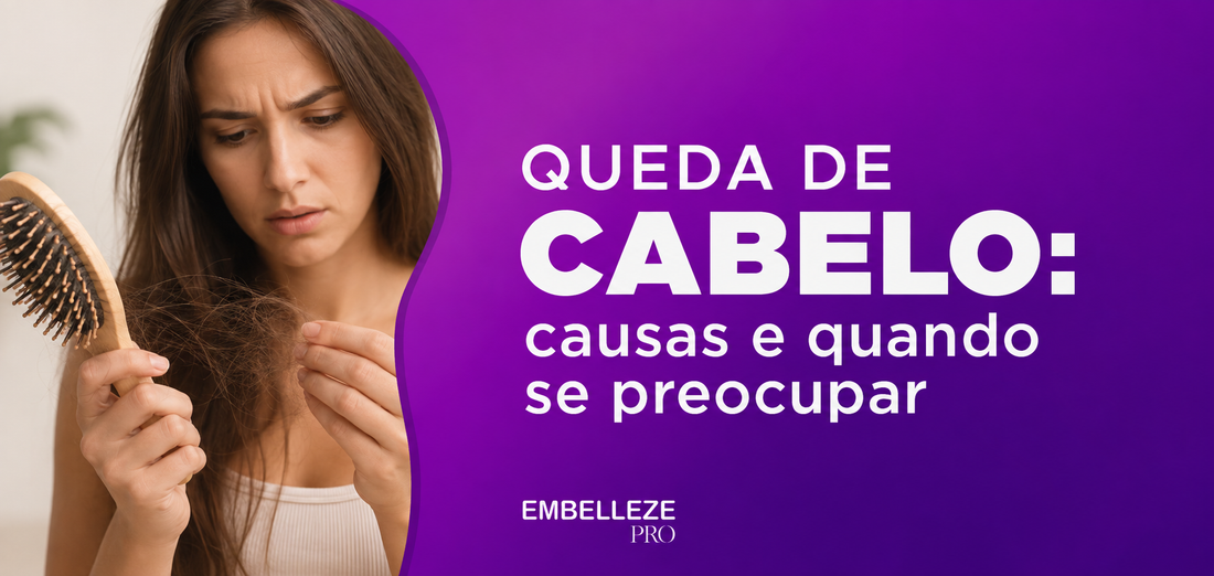 Queda de cabelo: causas e quando se preocupar