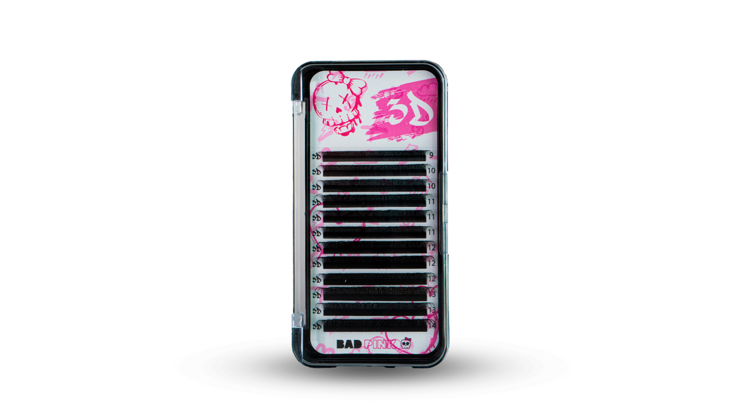 Cílios BAD PINK W 3D Curvatura C