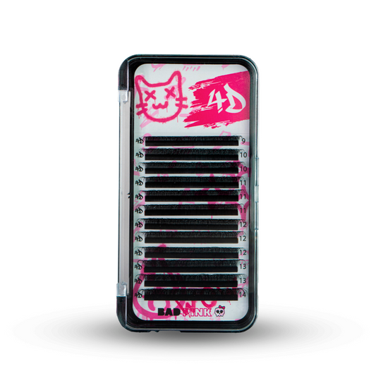 Cílios BAD PINK W 4D Curvatura C