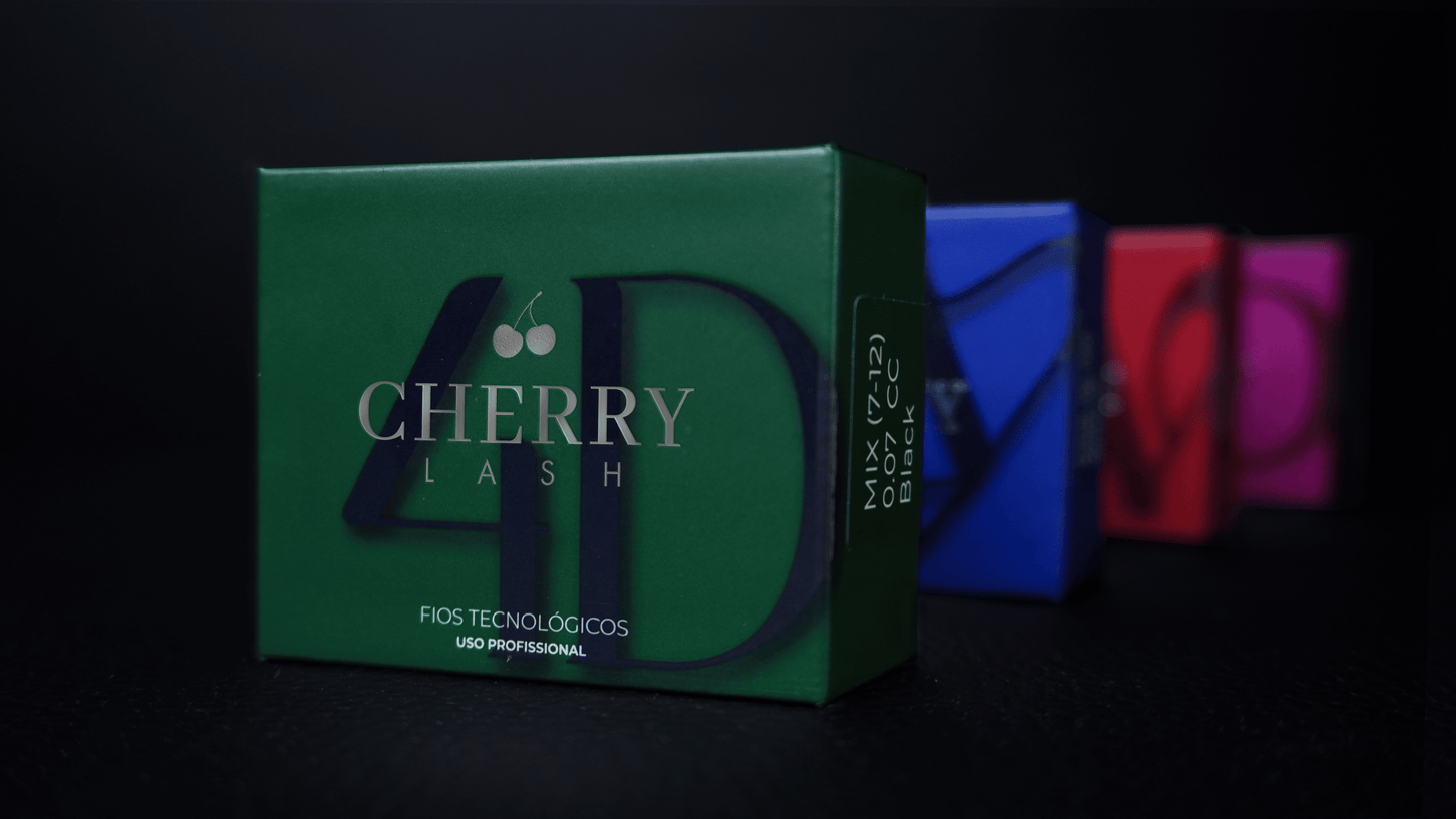 Cílios Cherry Lash W 4D - Flip Curvatura M