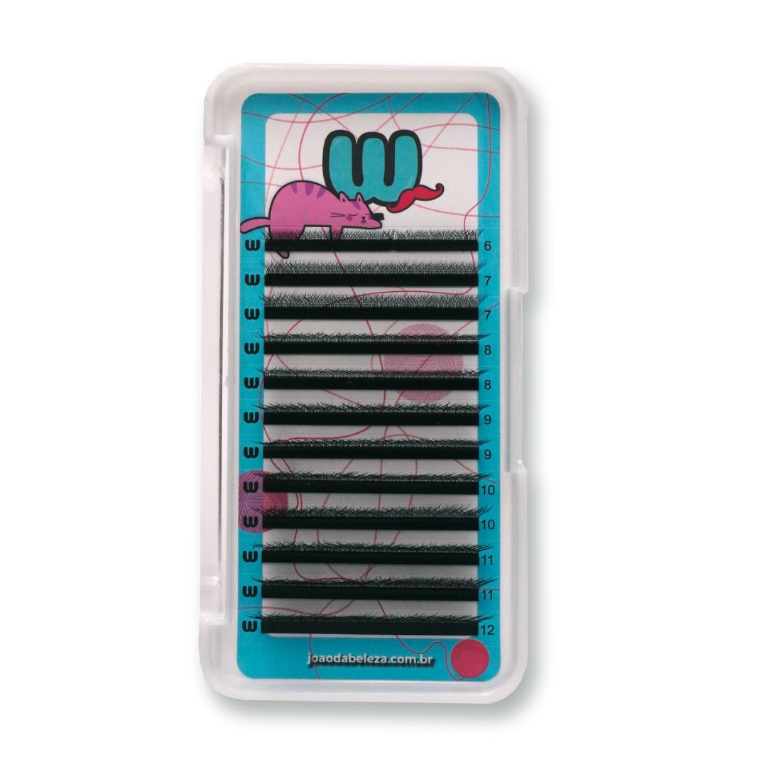 Cílios João da Beleza W 3D Curvatura M Mix