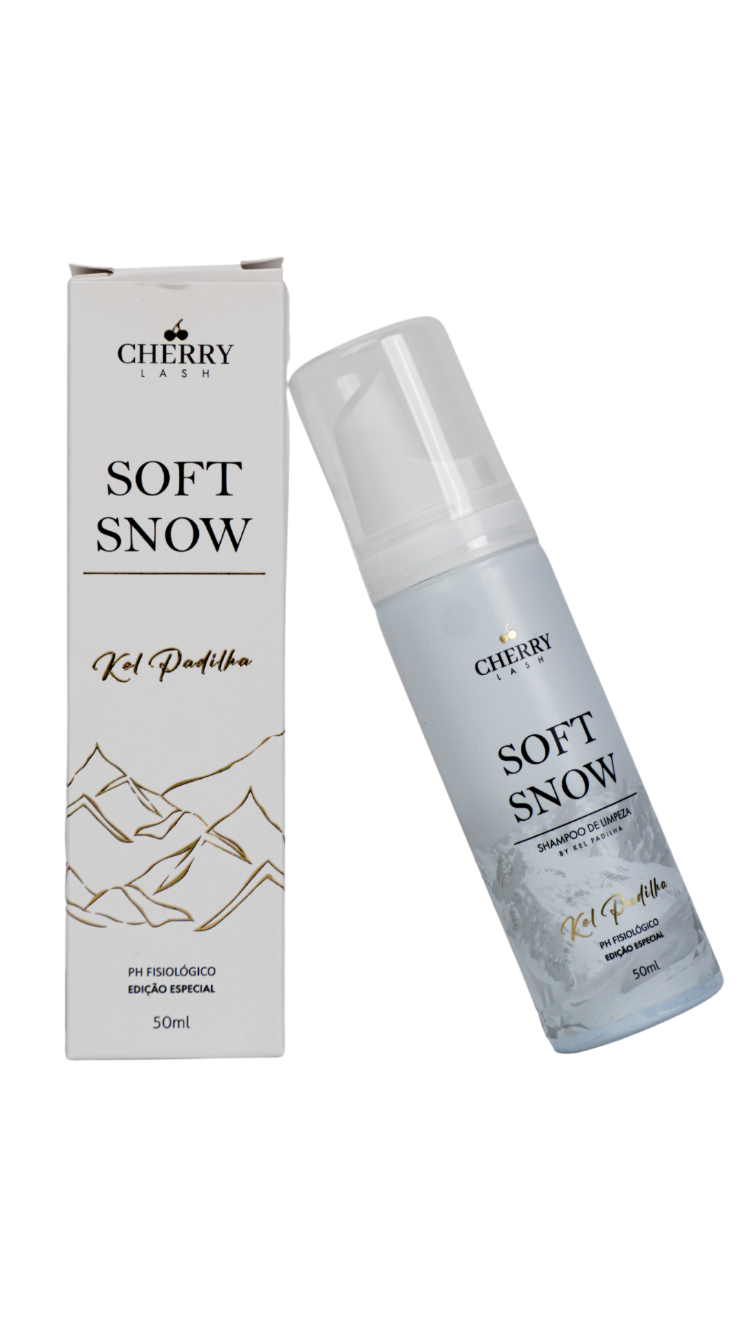 Espuma de Limpeza Cherry Lash Soft Snow - Home Care
