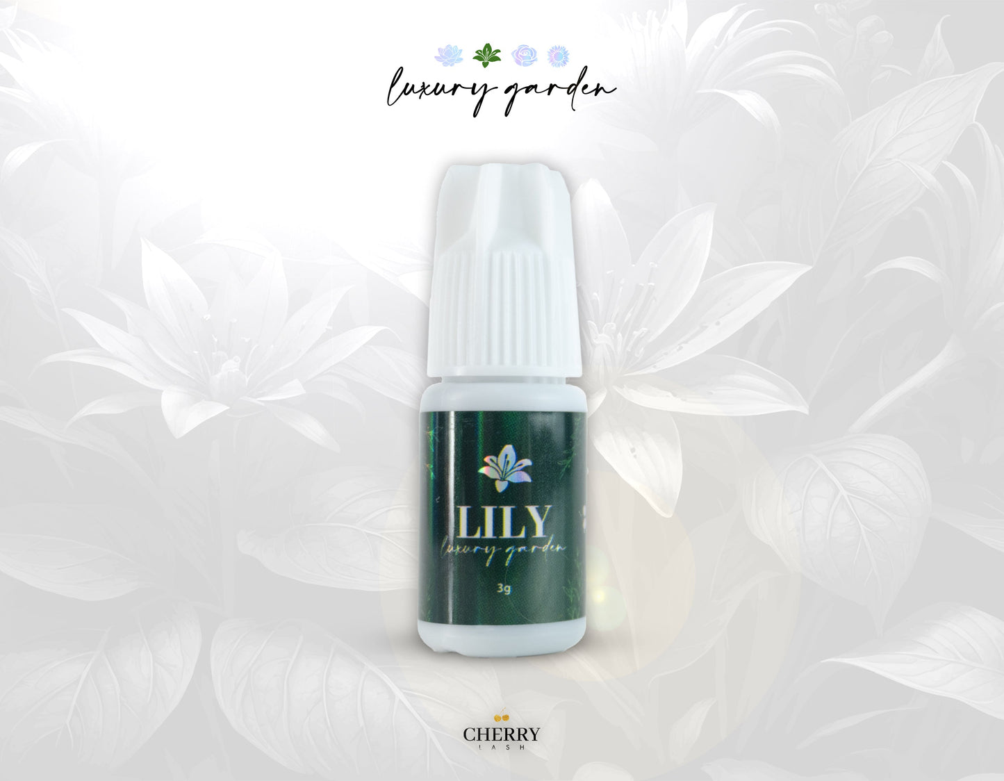 Cola Adesivo Cherry Lash Lily - Luxury Garden