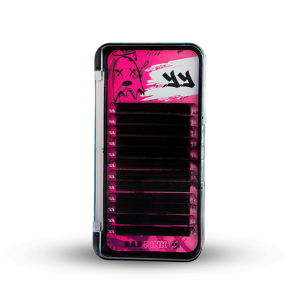 Cílios BAD PINK YY Curvatura D